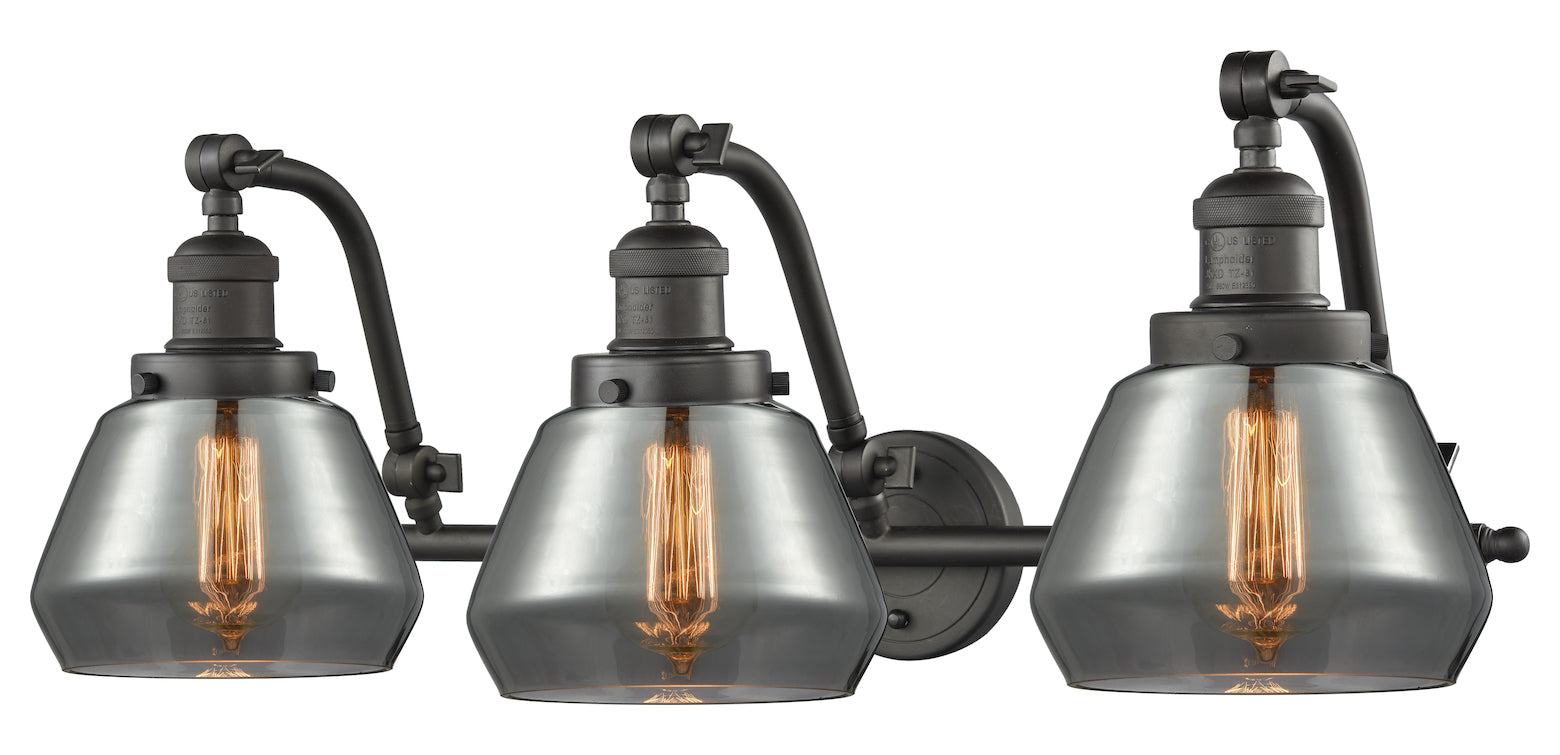 3 Light Vintage Dimmable Led Bathroom Fixture by Innovations Lighting