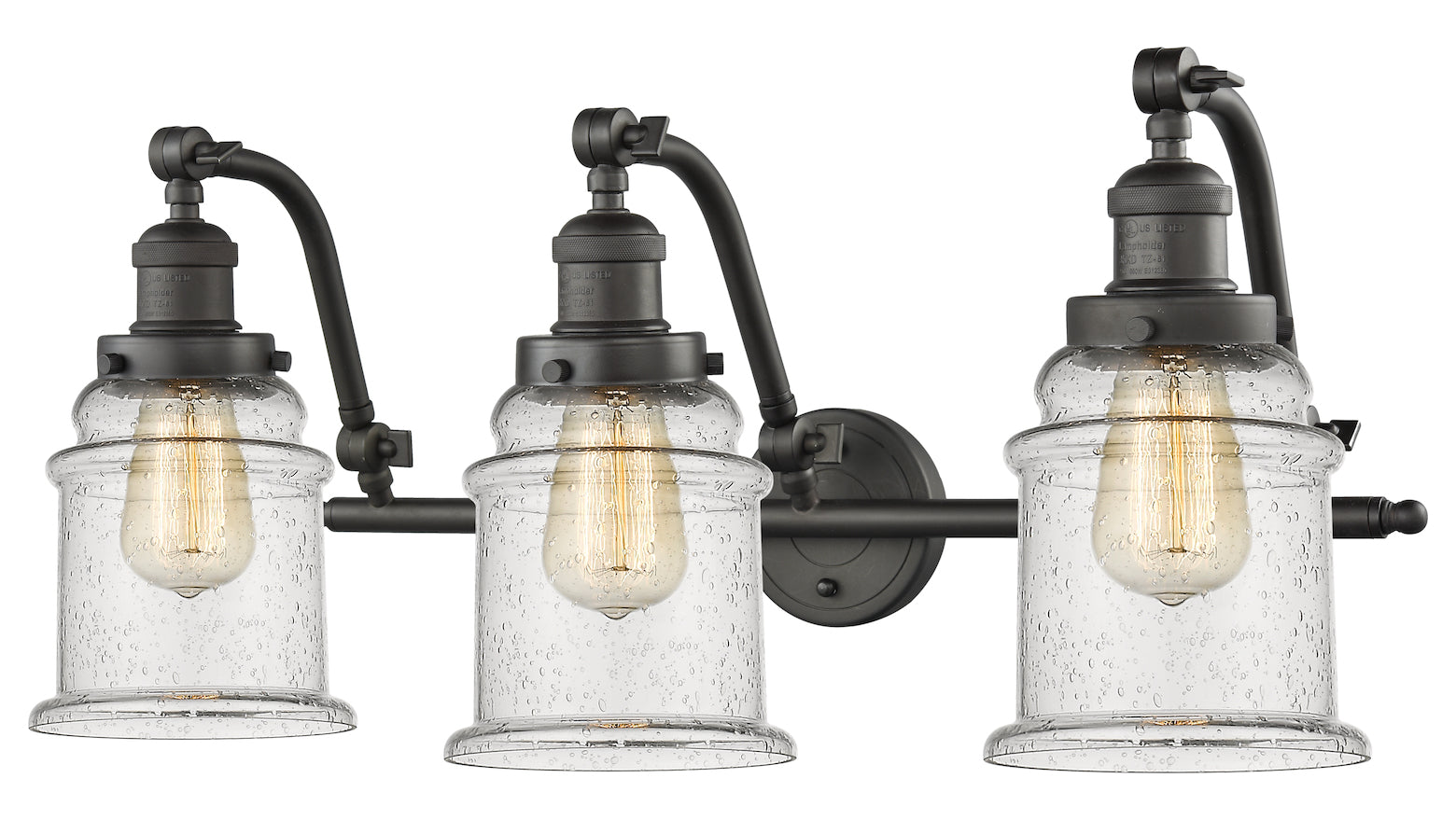 3 Light Vintage Dimmable Led Bathroom Fixture by Innovations Lighting