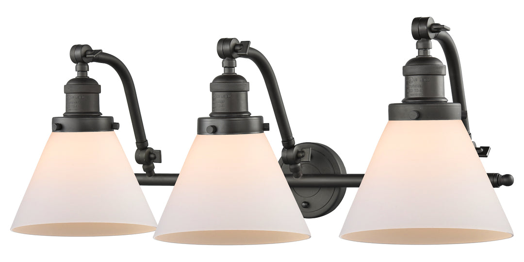 3 Light Vintage Dimmable Led Bathroom Fixture by Innovations Lighting