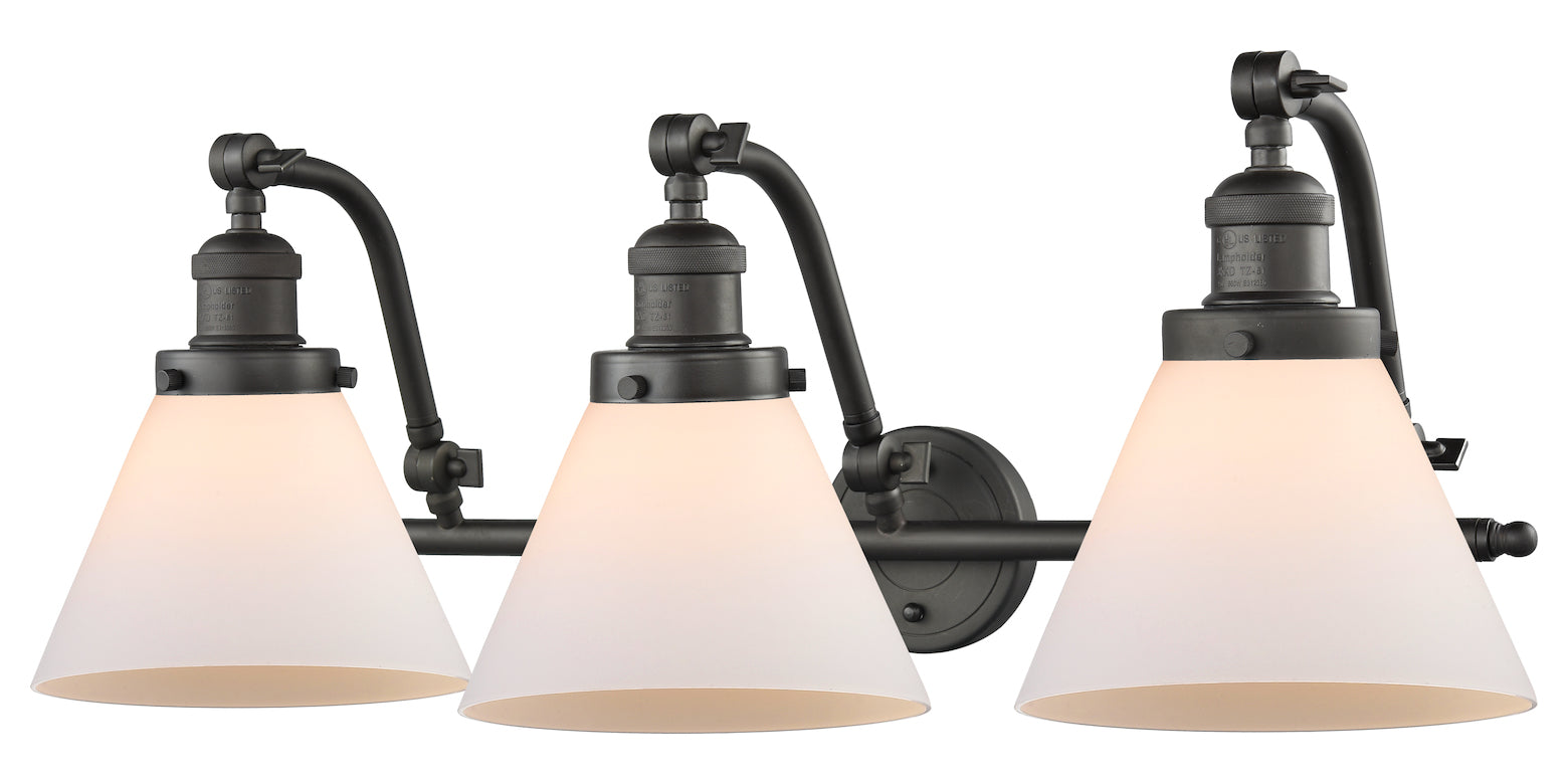 3 Light Vintage Dimmable Led Bathroom Fixture by Innovations Lighting