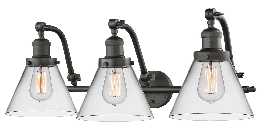 3 Light Vintage Dimmable Led Bathroom Fixture by Innovations Lighting