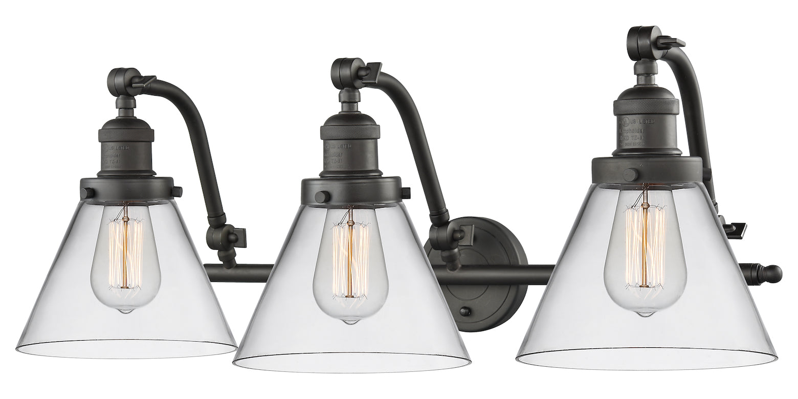 3 Light Vintage Dimmable Led Bathroom Fixture by Innovations Lighting