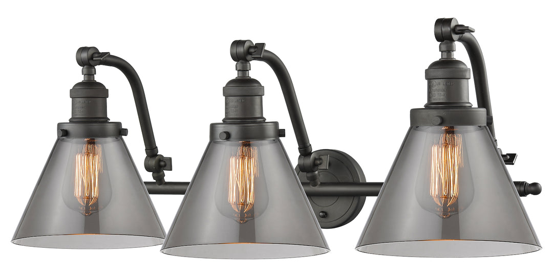 3 Light Vintage Dimmable Led Bathroom Fixture by Innovations Lighting