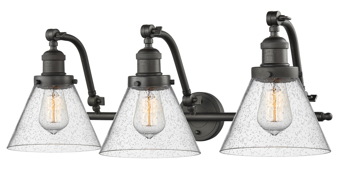3 Light Vintage Dimmable Led Bathroom Fixture by Innovations Lighting