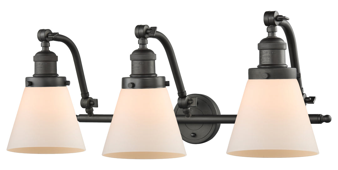 3 Light Vintage Dimmable Led Bathroom Fixture by Innovations Lighting