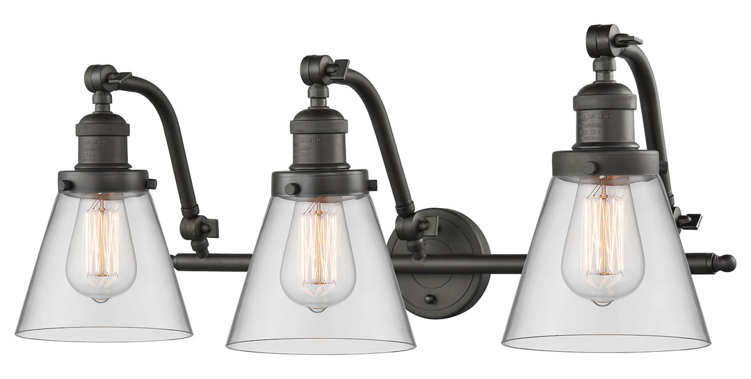 3 Light Vintage Dimmable Led Bathroom Fixture by Innovations Lighting
