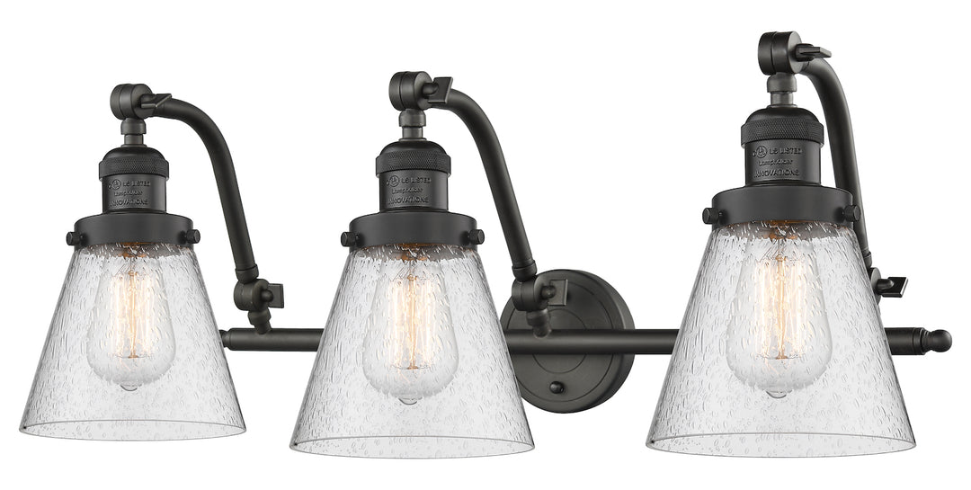 3 Light Vintage Dimmable Led Bathroom Fixture by Innovations Lighting