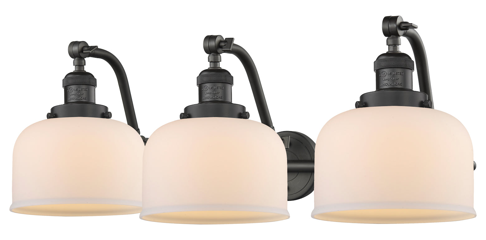 3 Light Vintage Dimmable Led Bathroom Fixture by Innovations Lighting