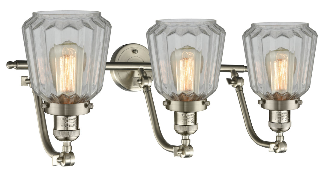 3 Light Vintage Dimmable Led Bathroom Fixture by Innovations Lighting