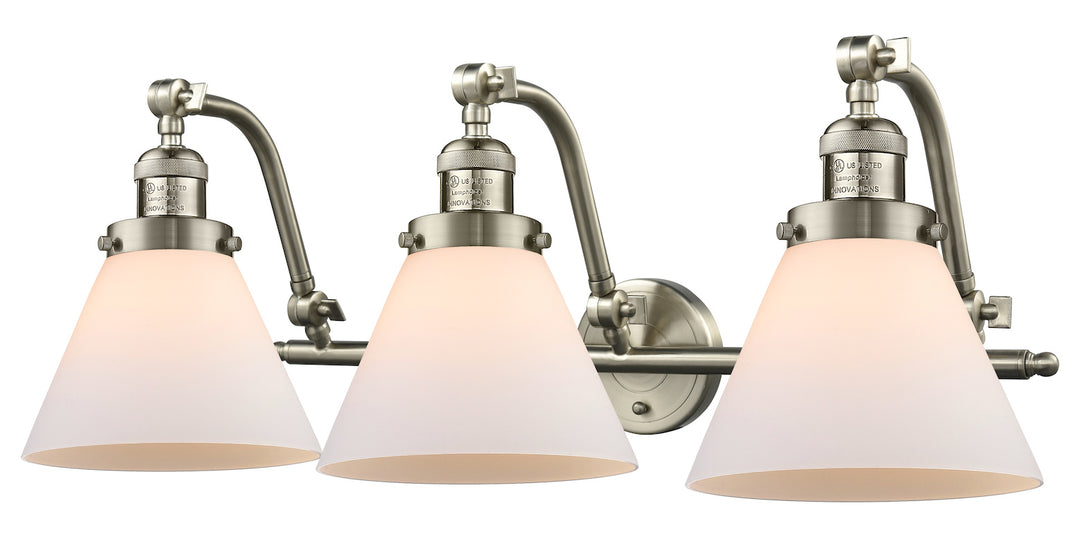 3 Light Vintage Dimmable Led Bathroom Fixture by Innovations Lighting