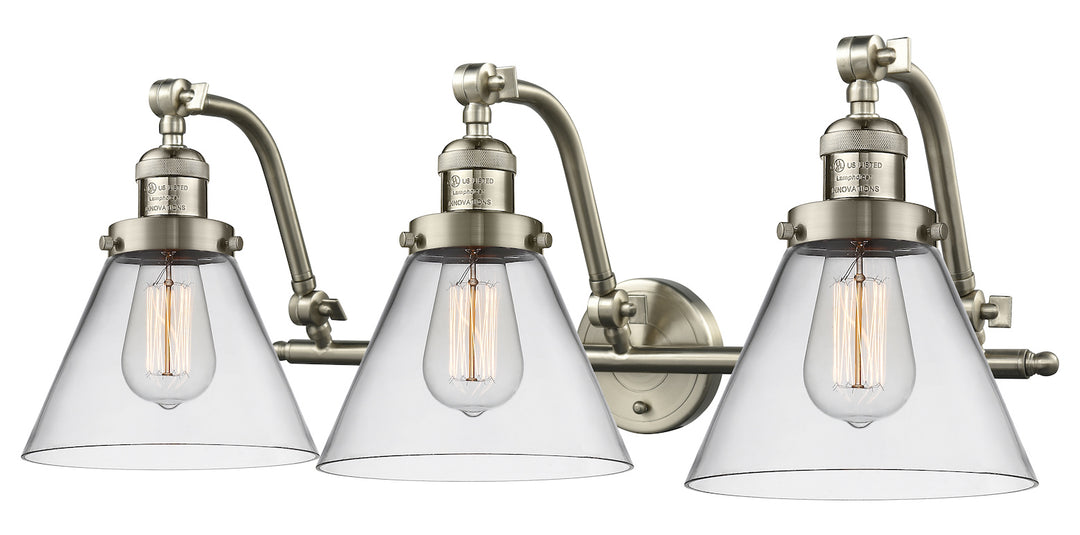 3 Light Vintage Dimmable Led Bathroom Fixture by Innovations Lighting