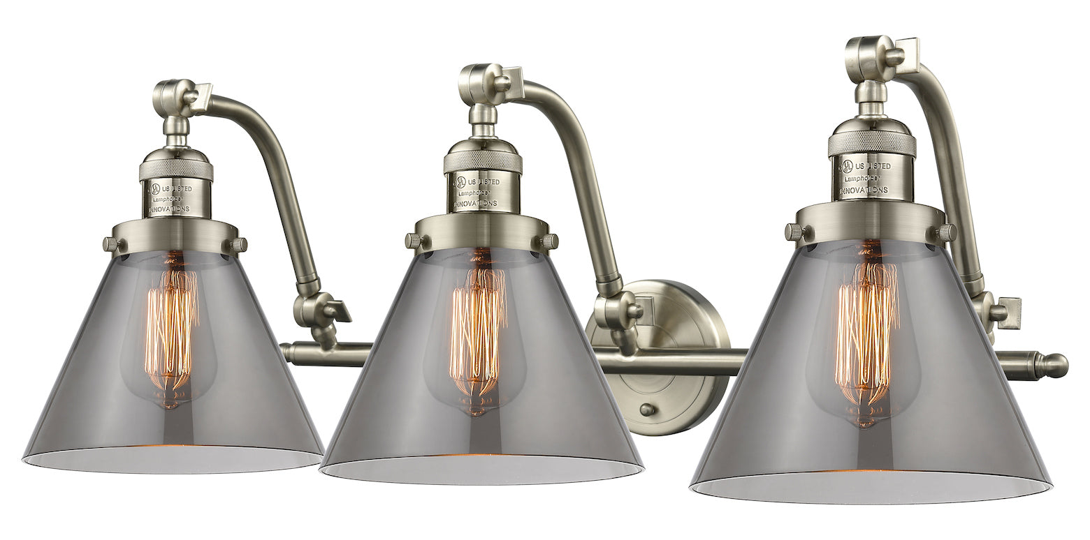 3 Light Vintage Dimmable Led Bathroom Fixture by Innovations Lighting
