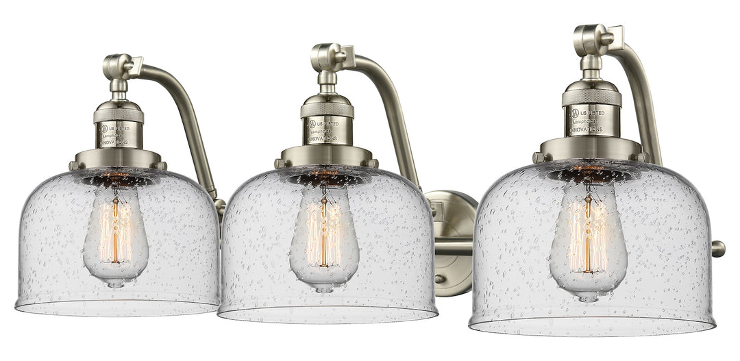 3 Light Vintage Dimmable Led Bathroom Fixture by Innovations Lighting