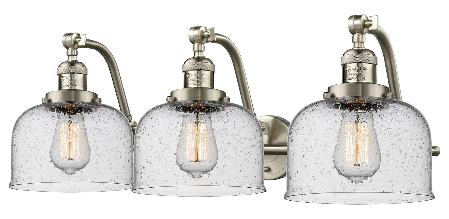 3 Light Vintage Dimmable Led Bathroom Fixture by Innovations Lighting