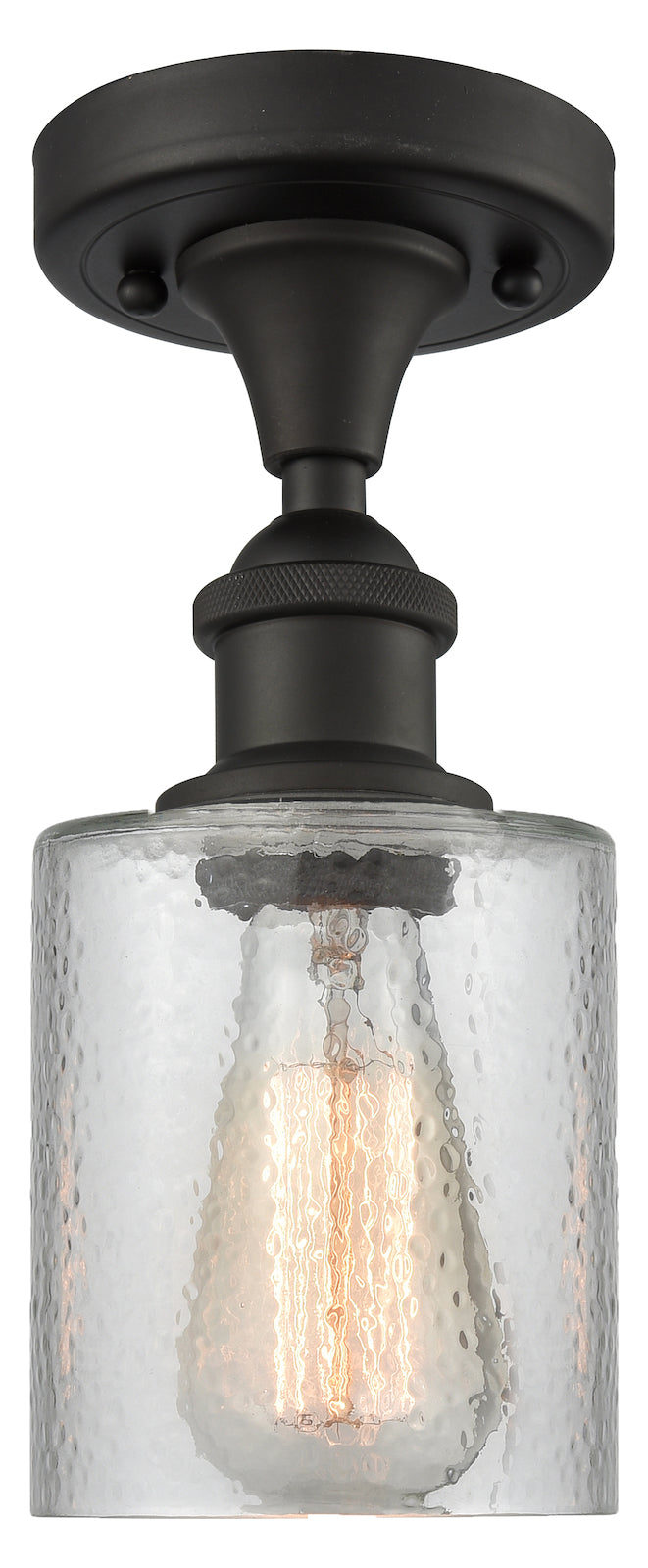 1 Light Vintage Dimmable Led Semi-Flush Mount by Innovations Lighting