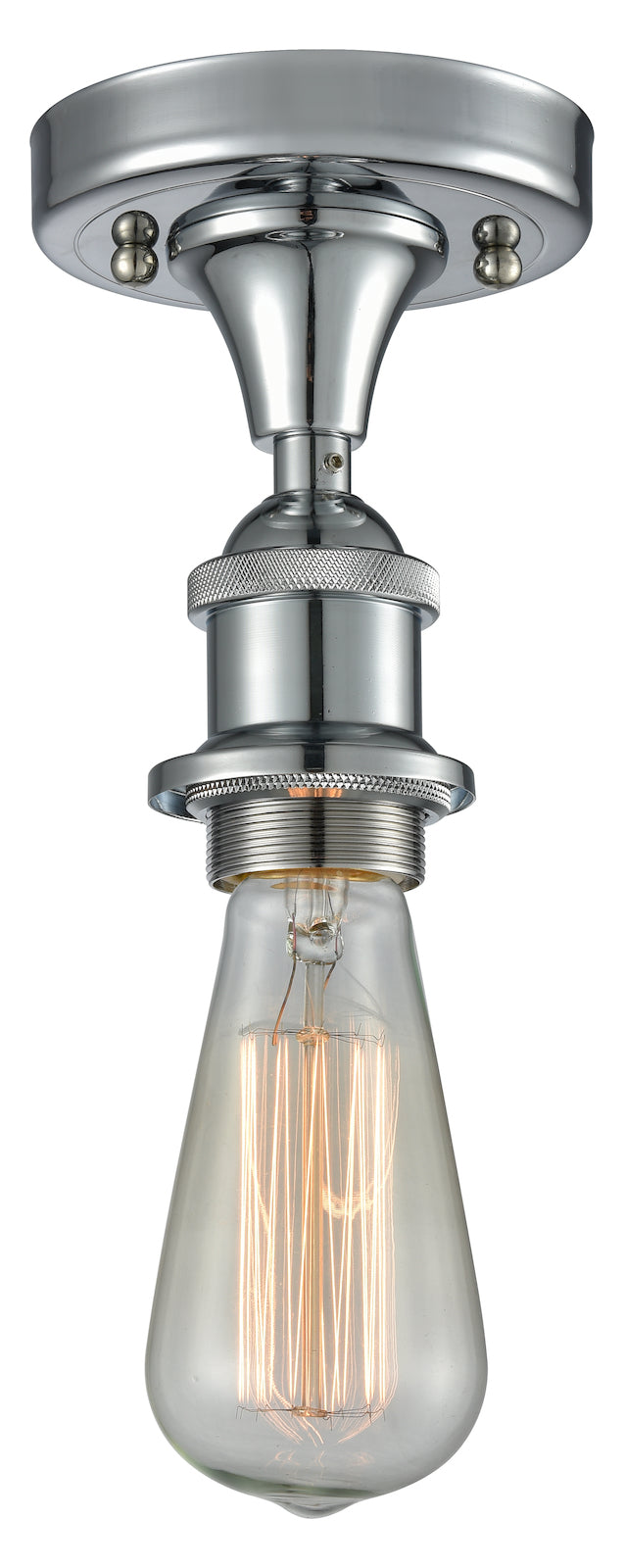 1 Light Vintage Dimmable Led Semi-Flush Mount by Innovations Lighting