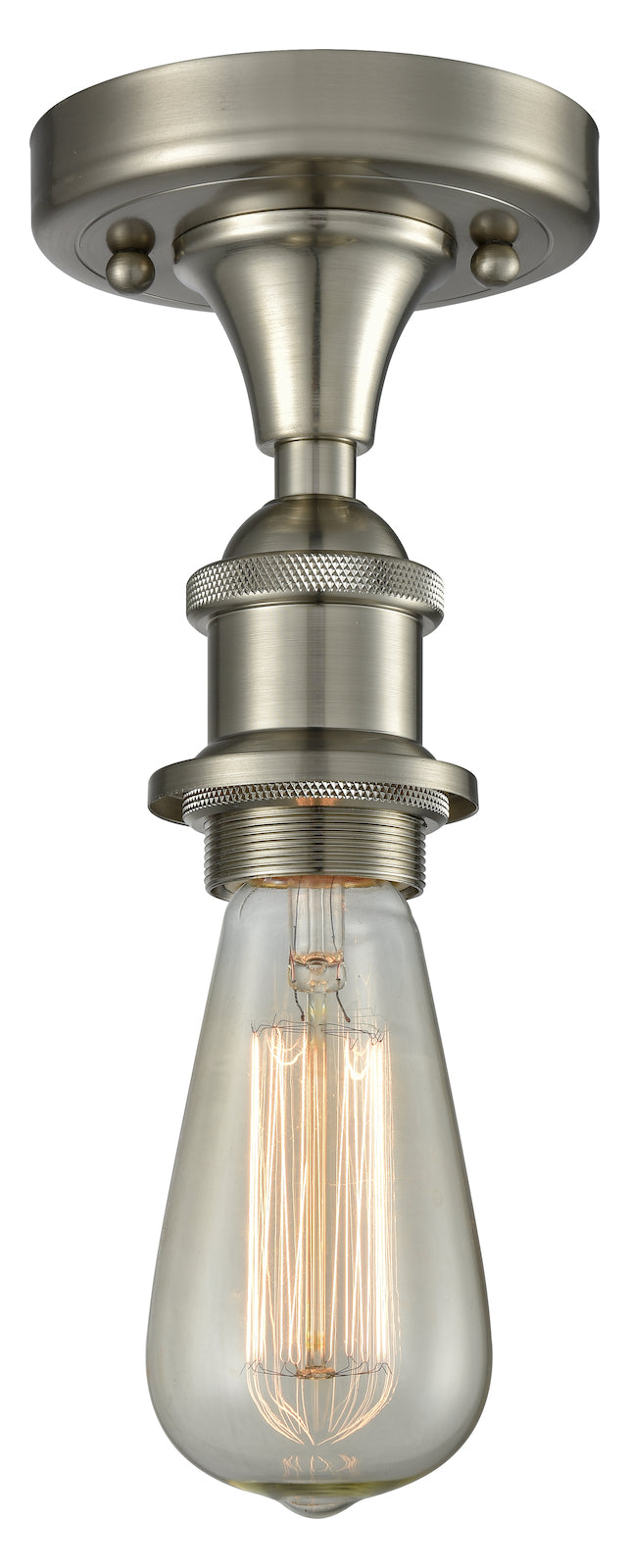 1 Light Vintage Dimmable Led Semi-Flush Mount by Innovations Lighting