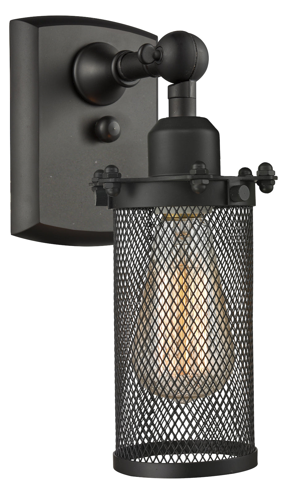 1 Light Vintage Dimmable Led Sconce