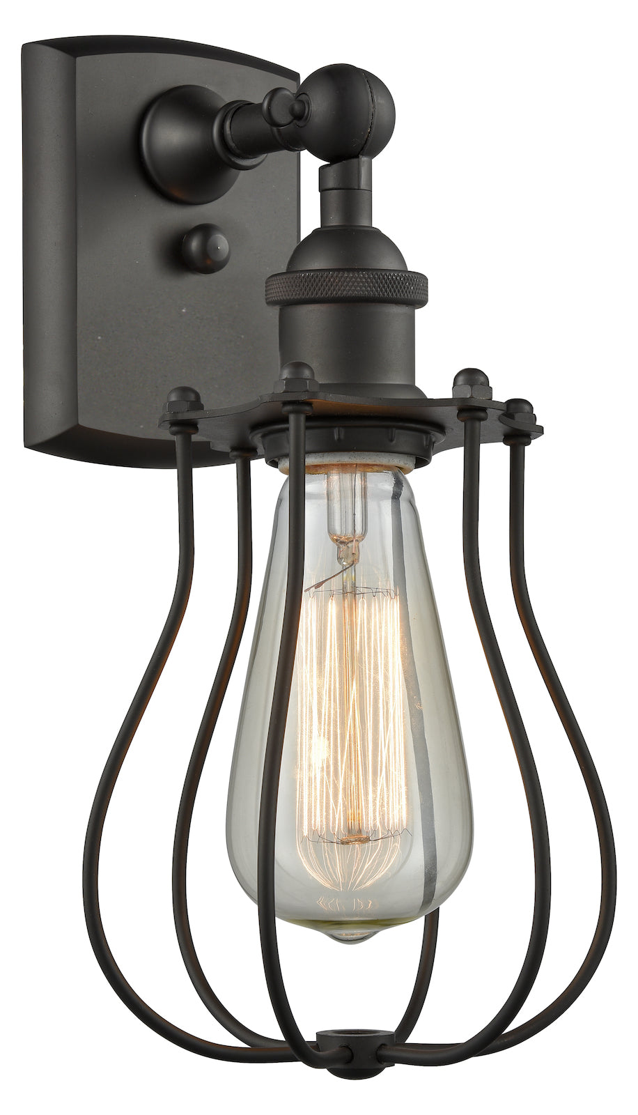 1 Light Vintage Dimmable Led Sconce
