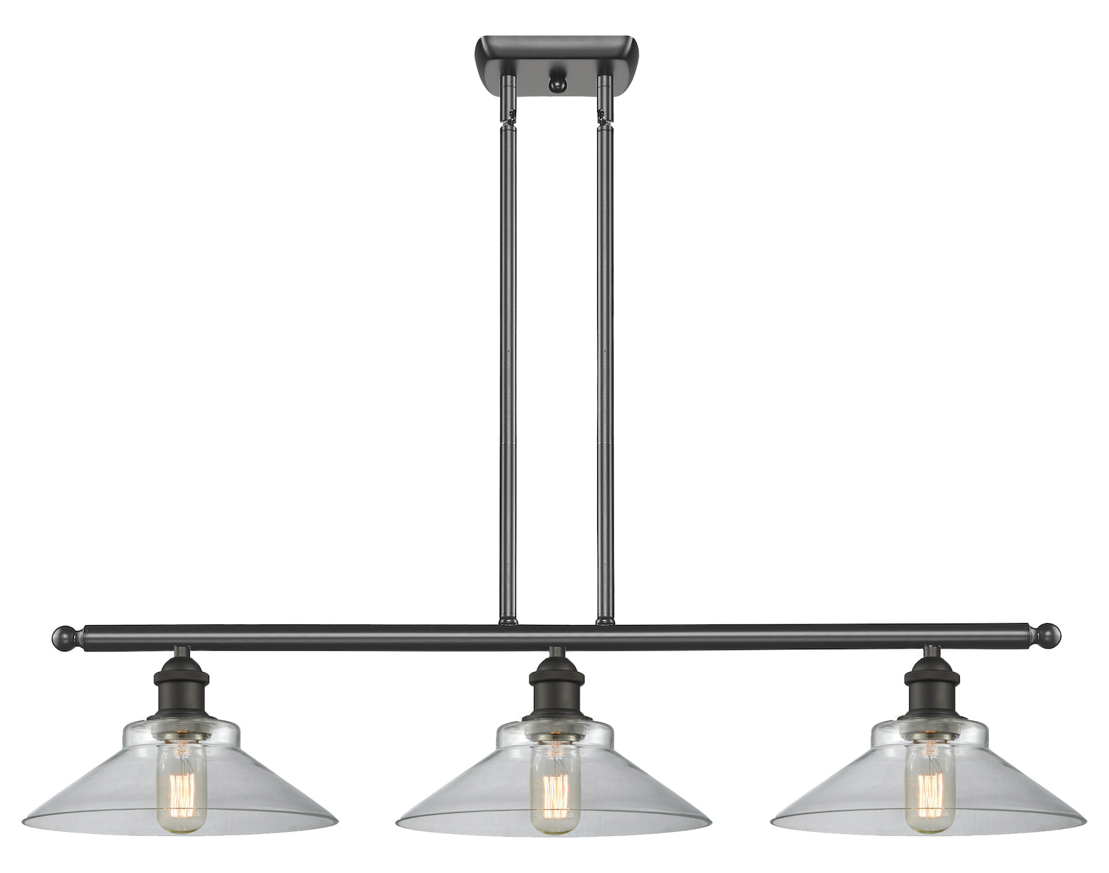 3 Light Vintage Dimmable Led Island Light Vintage Dimmable Led by Innovations Lighting