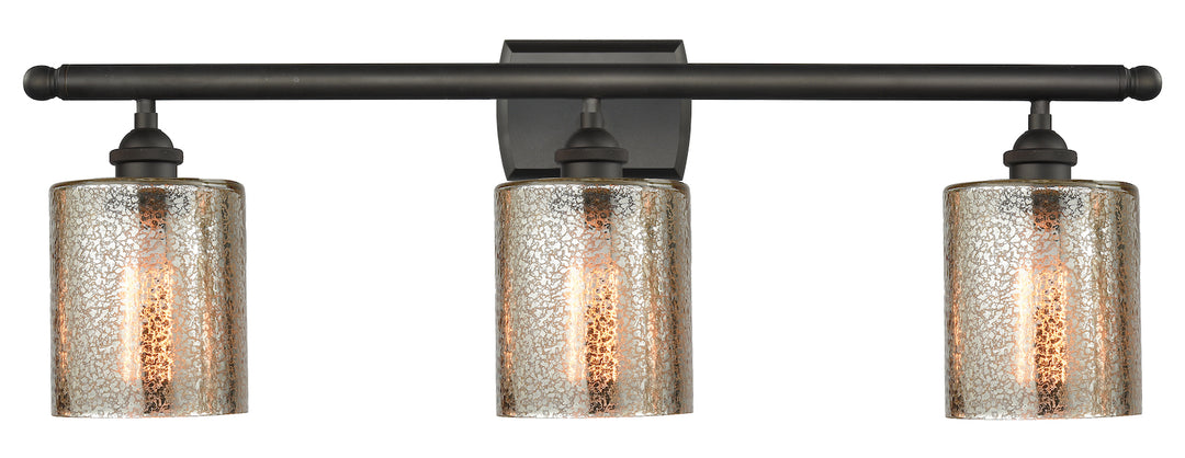 3 Light Vintage Dimmable Led Bathroom Fixture by Innovations Lighting