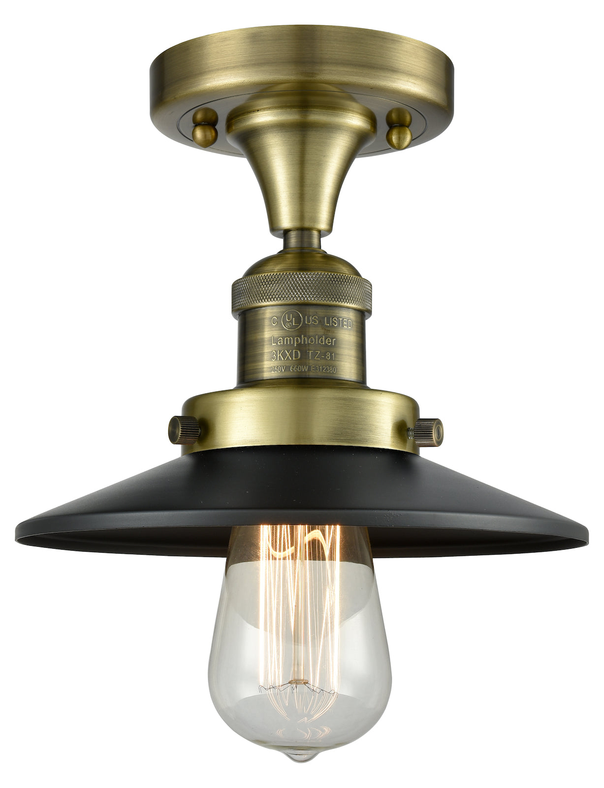 1 Light Semi-Flush Mount by Innovations Lighting