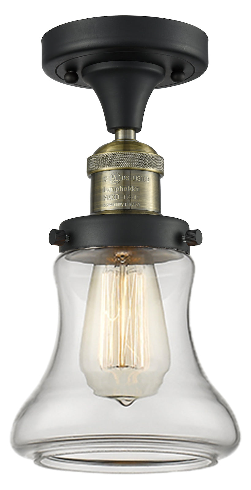 1 Light Semi-Flush Mount by Innovations Lighting