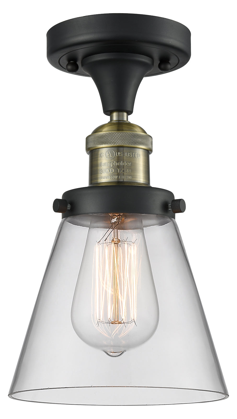 1 Light Semi-Flush Mount by Innovations Lighting