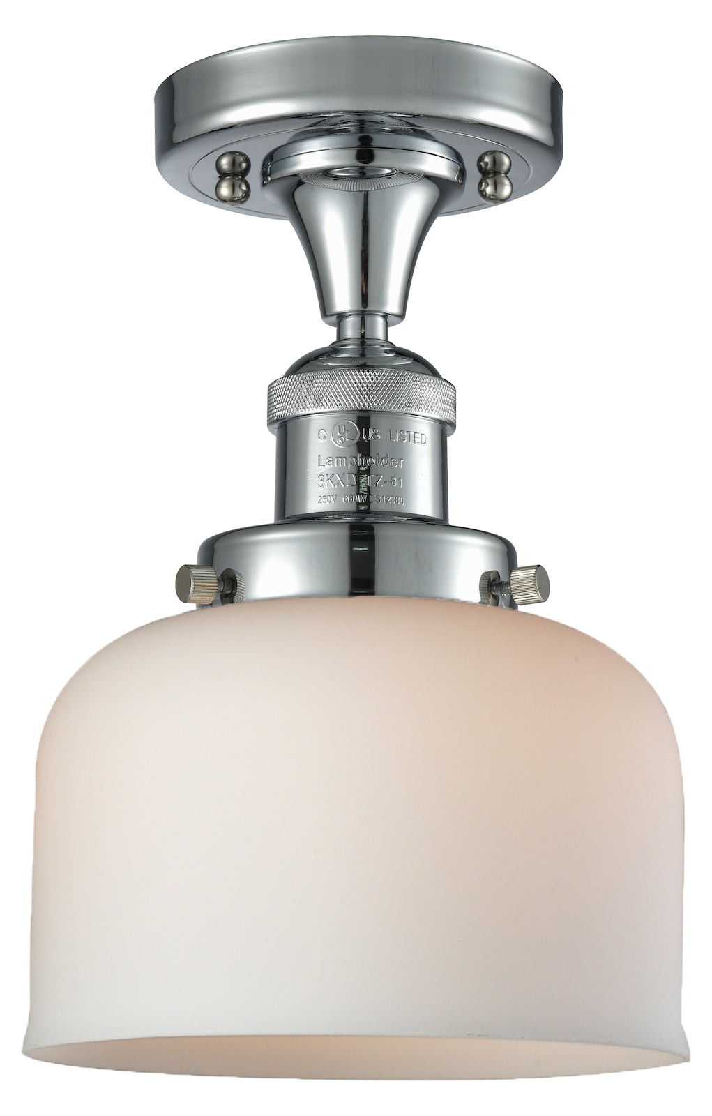 1 Light Vintage Dimmable Led Semi-Flush Mount by Innovations Lighting