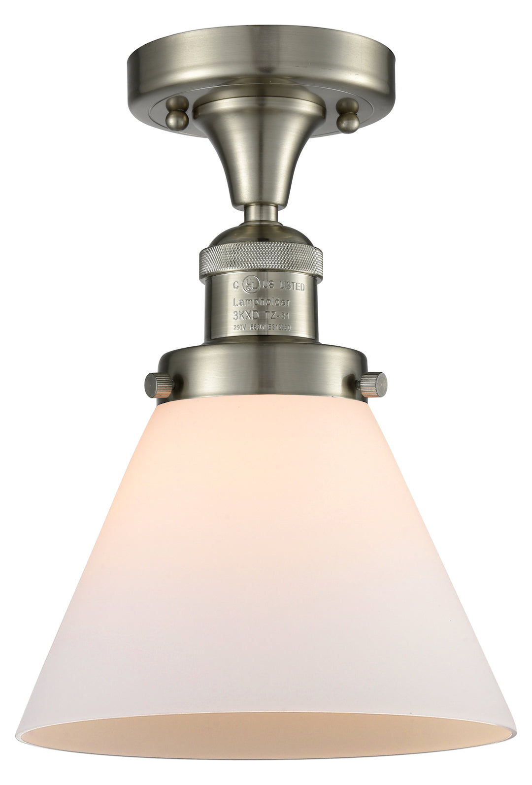 1 Light Vintage Dimmable Led Semi-Flush Mount by Innovations Lighting