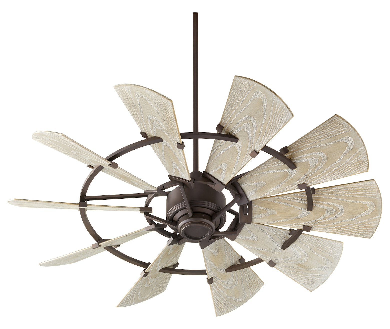 52In. Damp Fan -Ob by Quorum