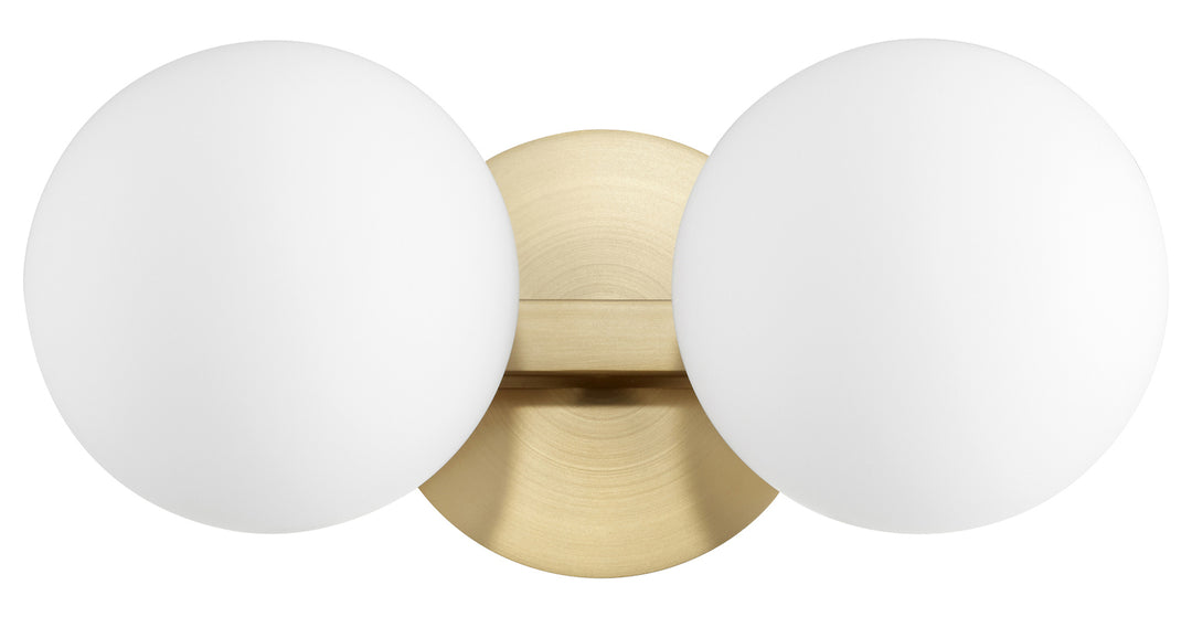 2Lt Globe Vanity - Agb by Quorum