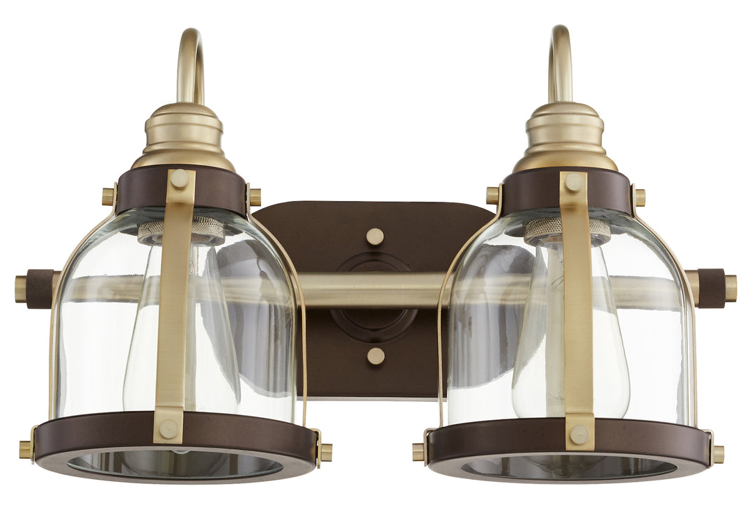 2Lt Banded Dome - Agb/Ob by Quorum