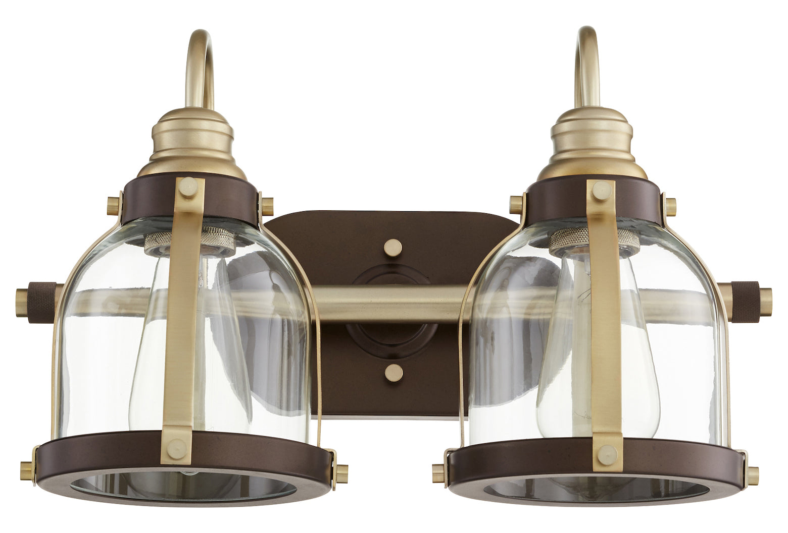 2Lt Banded Dome - Agb/Ob by Quorum