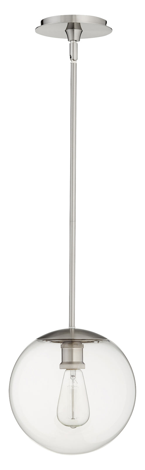 10In. Clr Globe Pend - Stn by Quorum