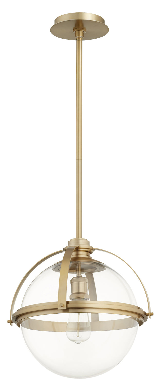 15In.Meridian Globe Pnd-Agb by Quorum