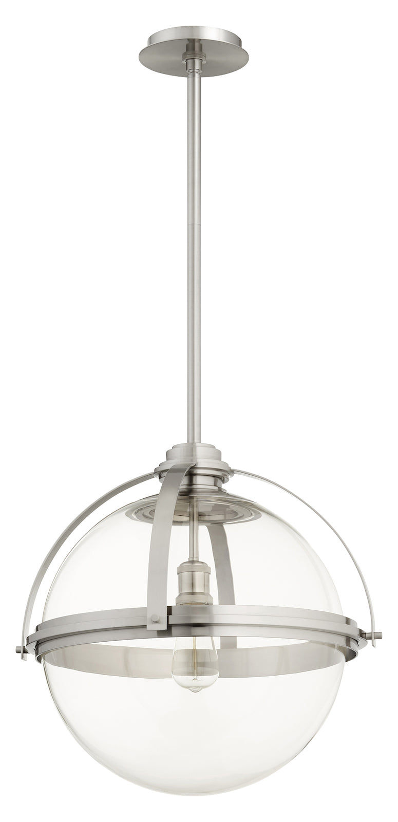 20In.Meridian Globe Pnd-Stn by Quorum