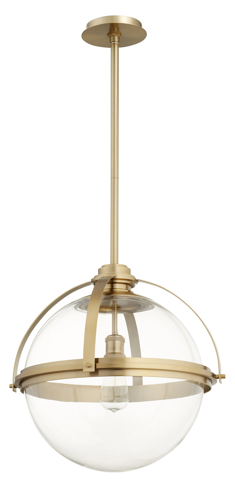 20In.Meridian Globe Pnd-Agb by Quorum