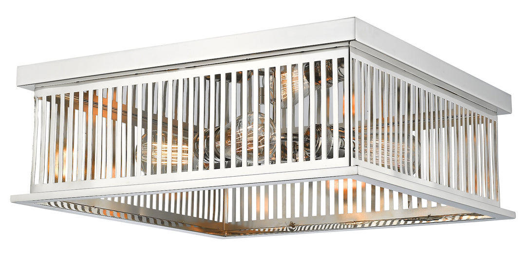 4 Light Flush Mount by Z-Lite