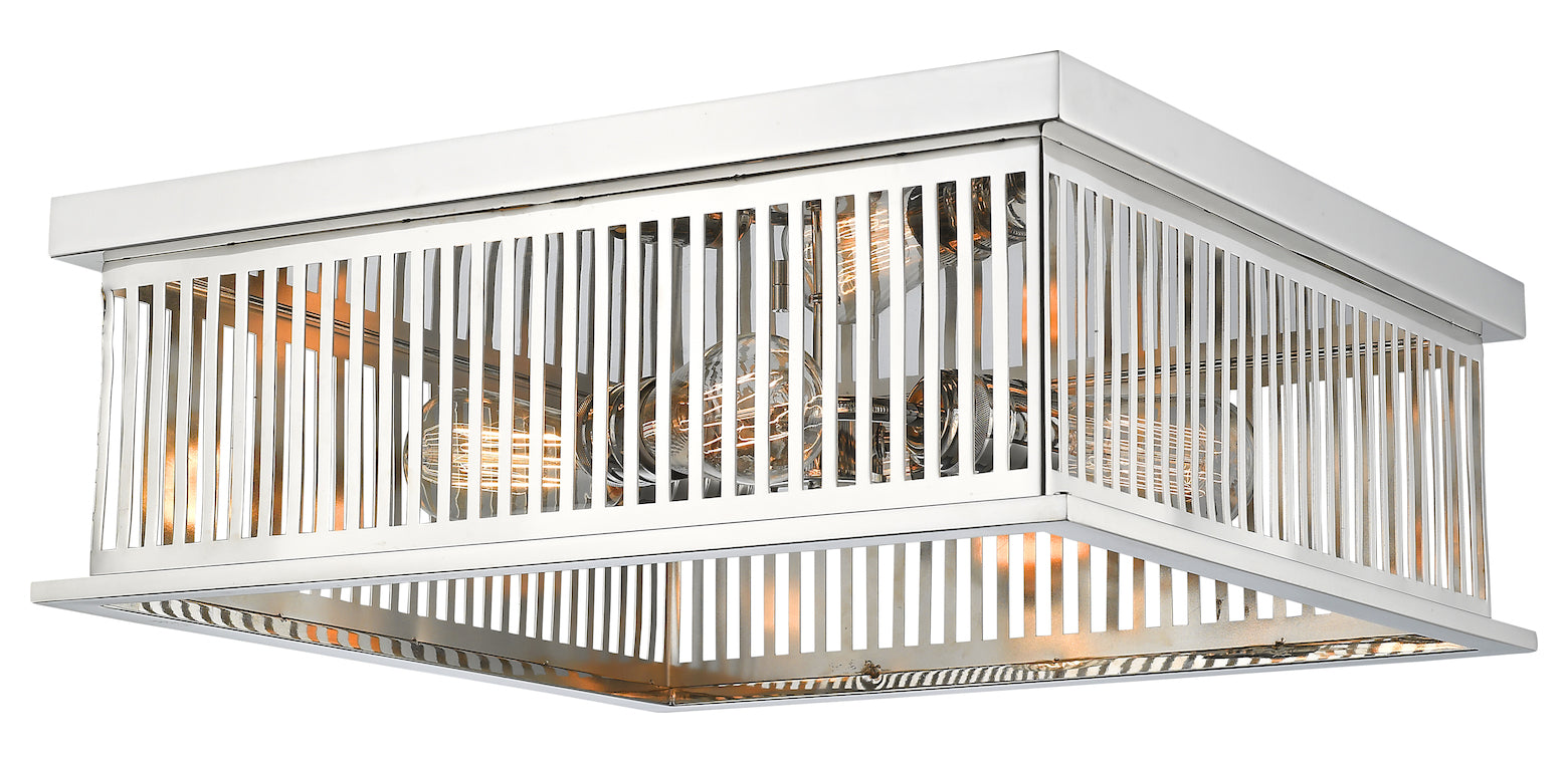 4 Light Flush Mount by Z-Lite