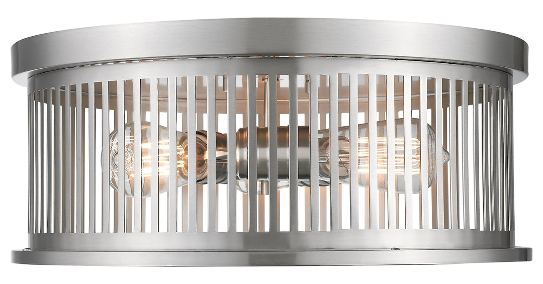 3 Light Flush Mount by Z-Lite