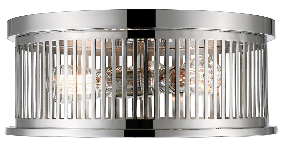 3 Light Flush Mount by Z-Lite