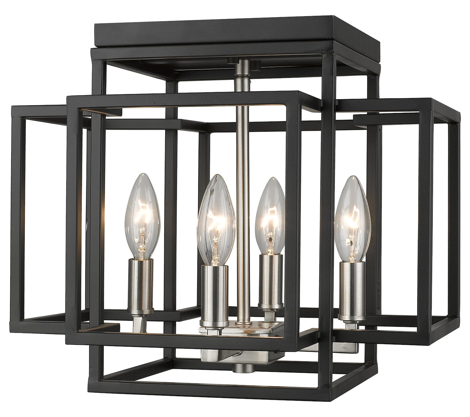 4 Light Flush Mount by Z-Lite