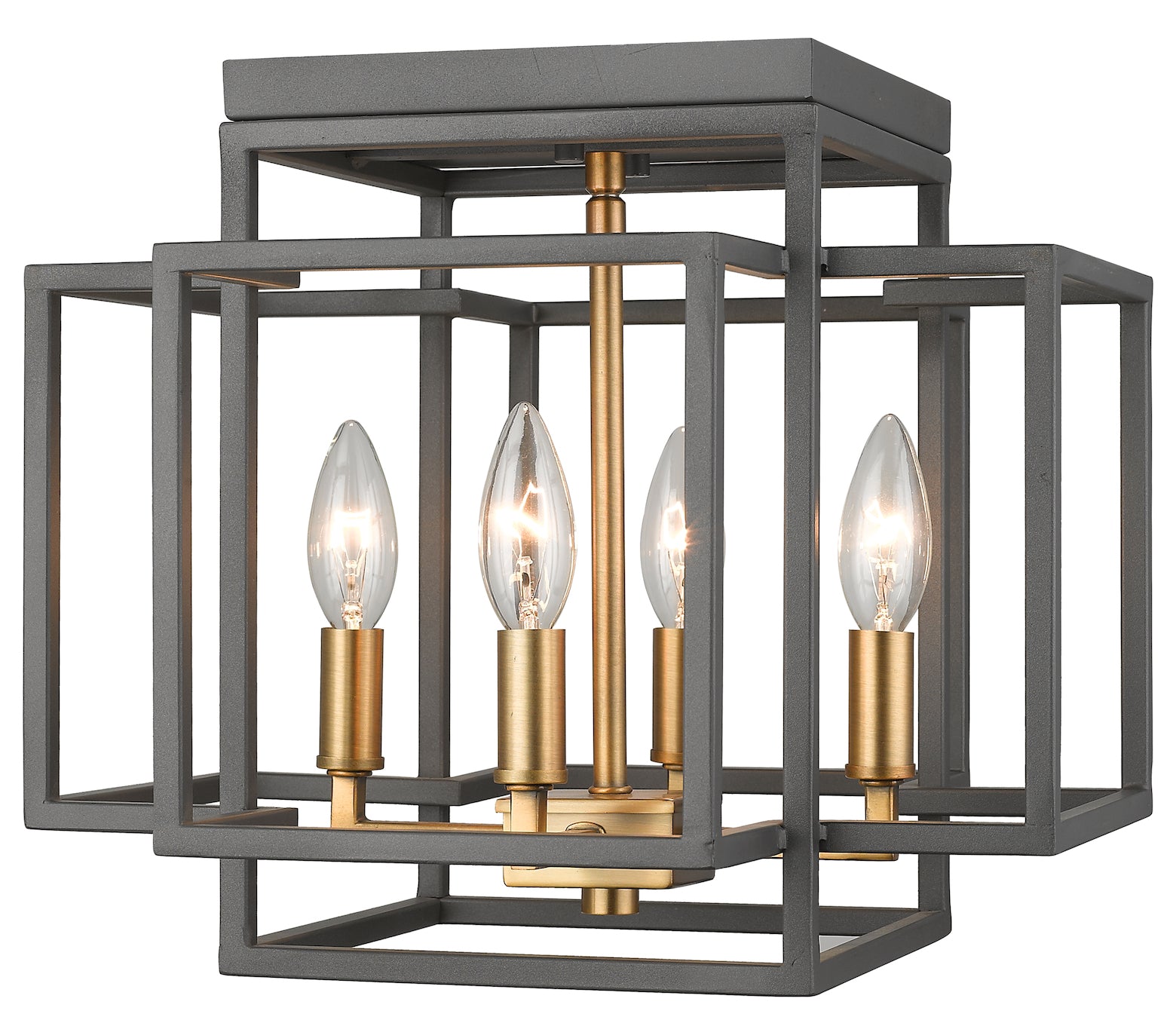 4 Light Flush Mount by Z-Lite