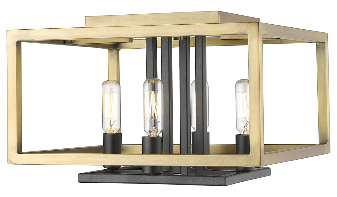 4 Light Flush Mount by Z-Lite