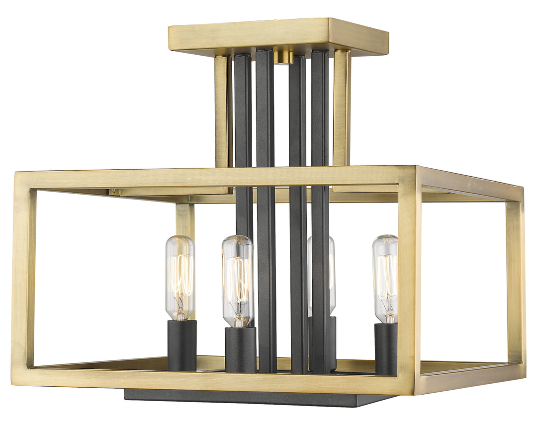 4 Light Semi Flush Mount by Z-Lite