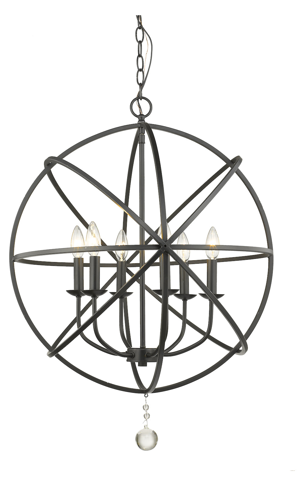 6 Light Chandelier by Z-Lite