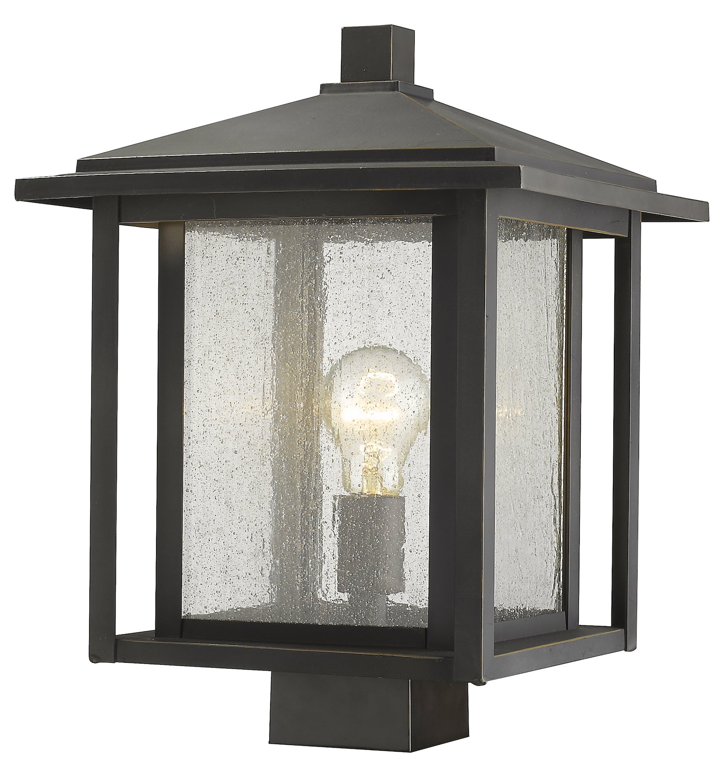 1 Light Outdoor Post Mount Fixture by Z-Lite