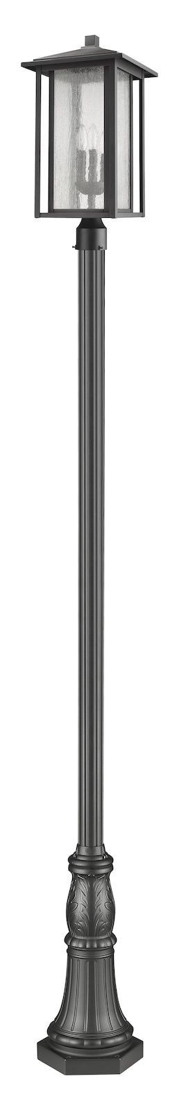 3 Light Outdoor Post Mounted Fixture by Z-Lite