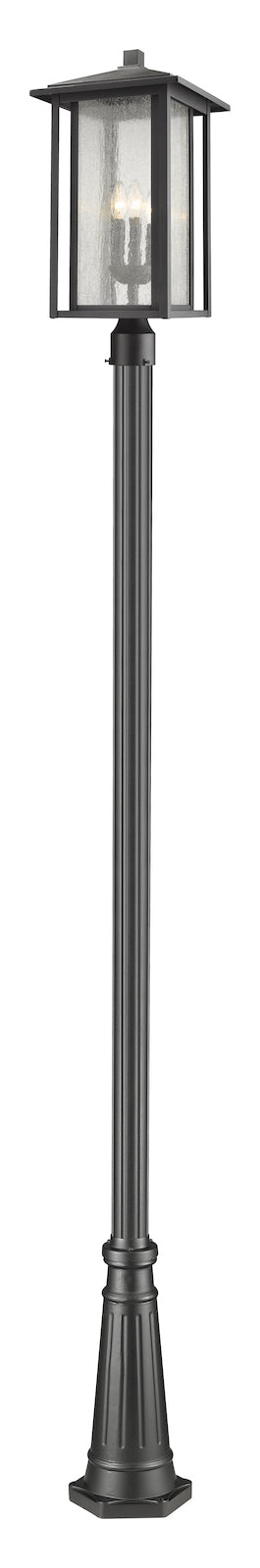 3 Light Outdoor Post Mounted Fixture by Z-Lite